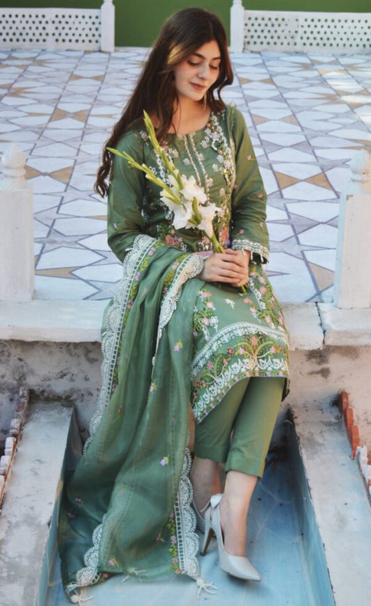 Emerald Elegance 3-PC